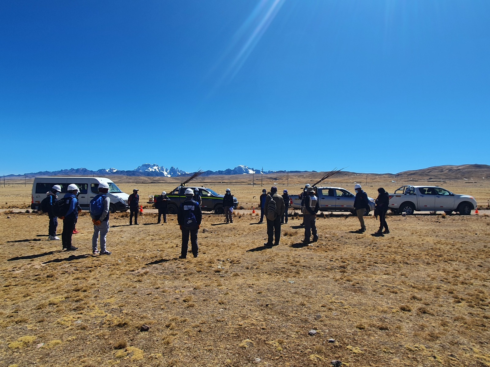 Servicio Prestados en el Proyecto "Línea de Transmisión" San Gaban II - Puno